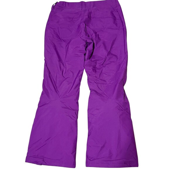 Columbia Waterproof Insulated Ski Pants XL Purple Skiing Snowcore Cozy Utility - Picture 2 of 9